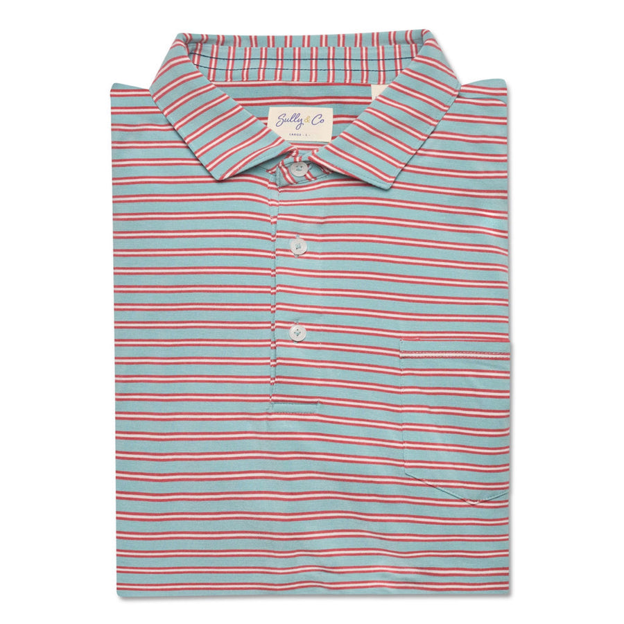 Coastal Soft Stretch - Palmetto Brick, folded